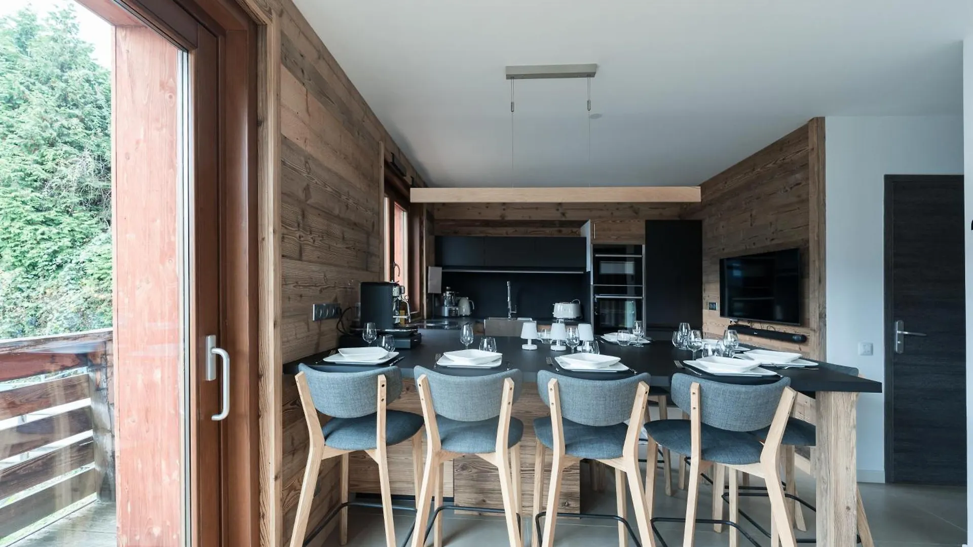 קומבלו Chaleureux Chalet Familial - Vue Epoustouflante