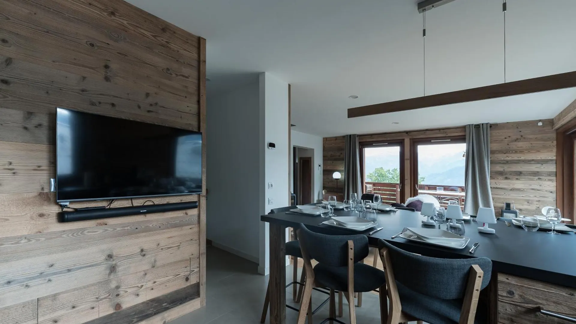 קומבלו Chaleureux Chalet Familial - Vue Epoustouflante