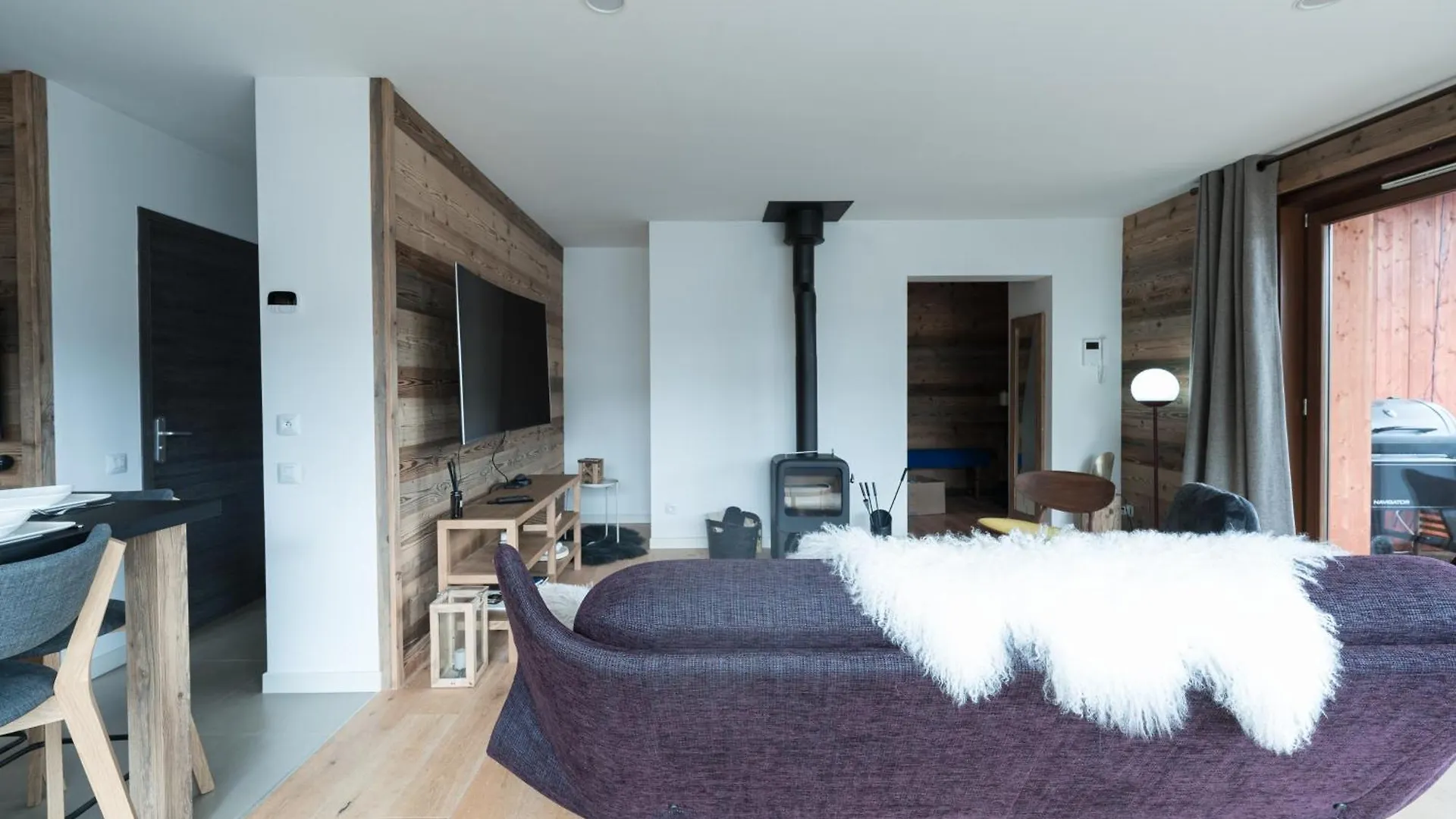 קומבלו Chaleureux Chalet Familial - Vue Epoustouflante 0*,